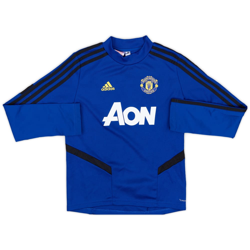 2019-20 Manchester United adidas Training Sweat Top - 8/10 - (S.Boys)