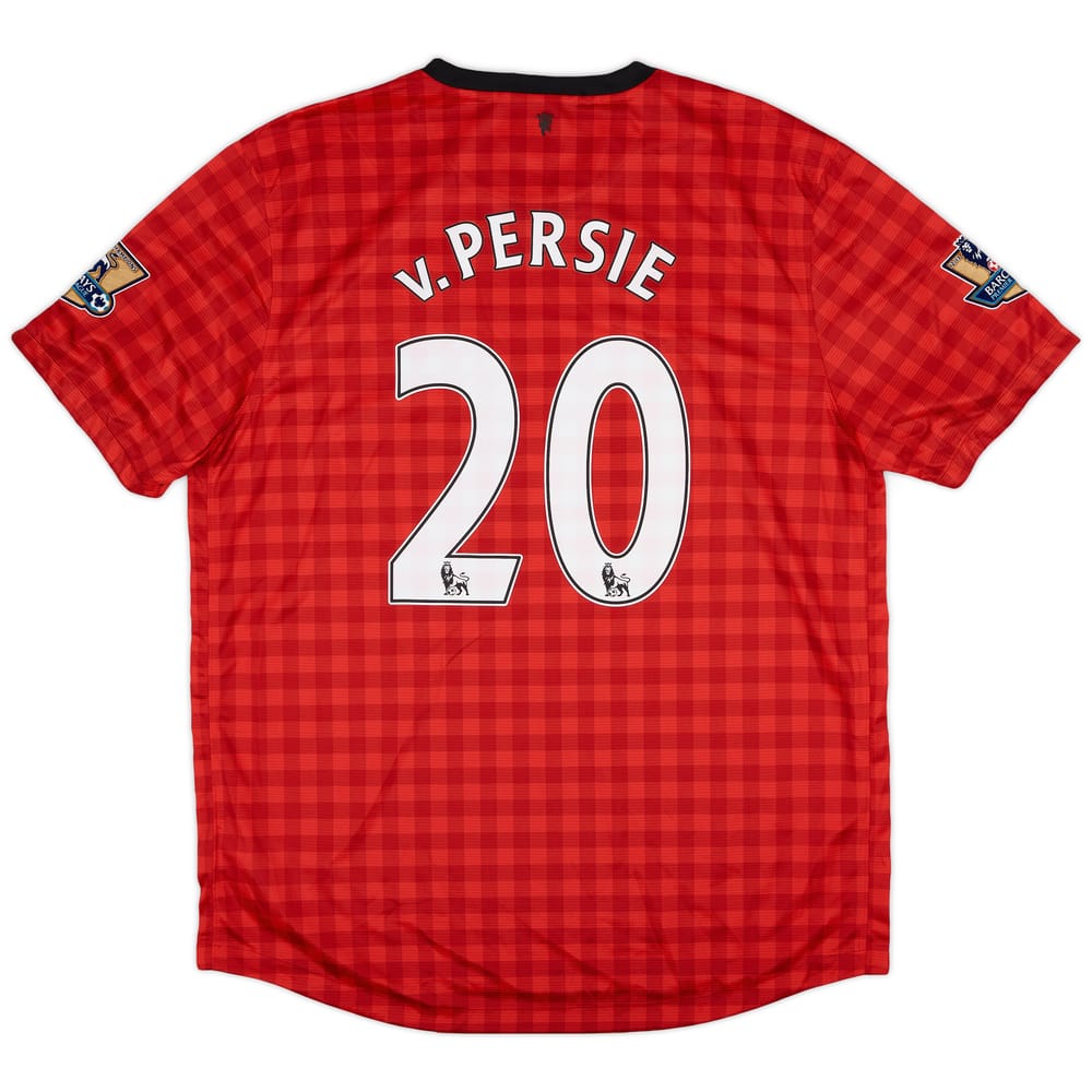 2012-13 Manchester United Home Shirt v. Persie #20 (XL)
