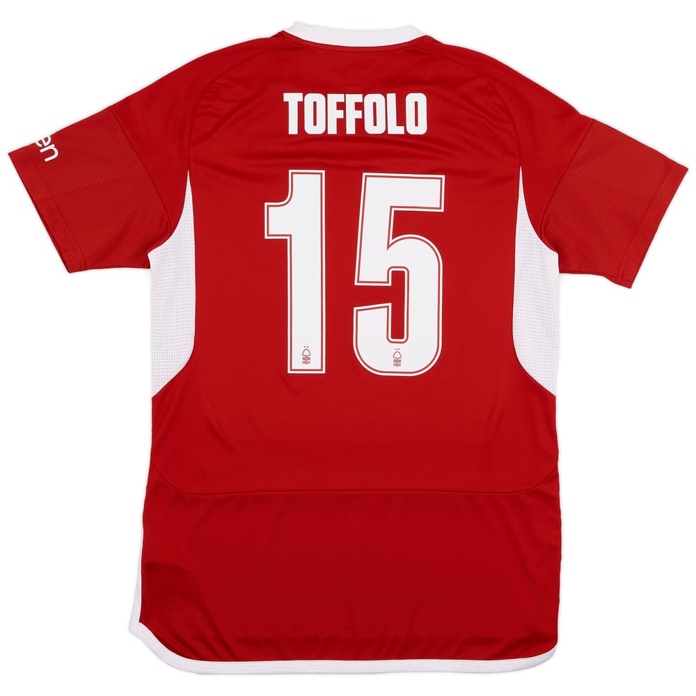 2023-24 Nottingham Forest FA Cup Match Issue Home Shirt Toffolo #15