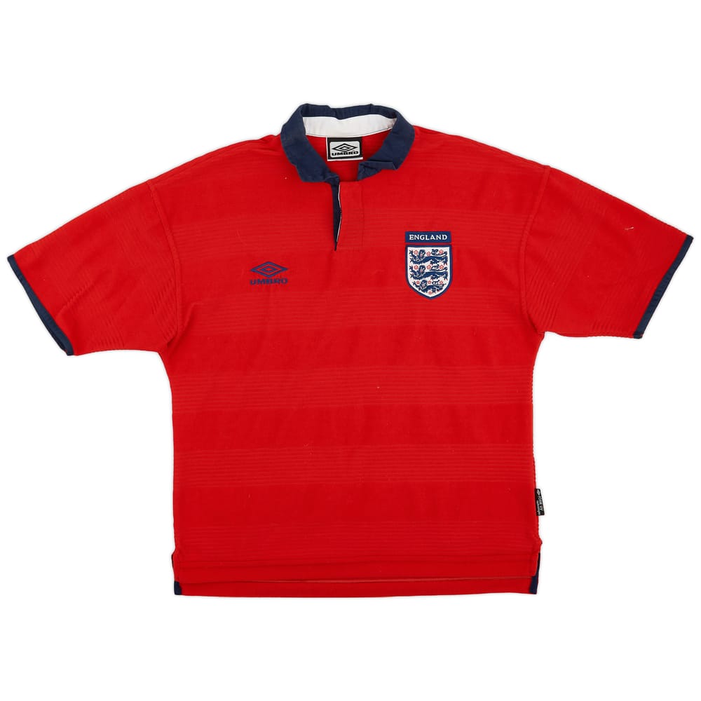 1999-01 England Away Shirt - 8/10 - (Y)