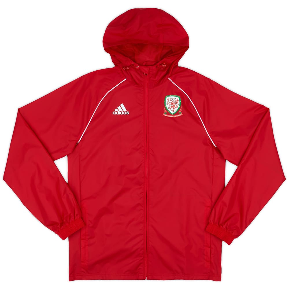2018-19 Wales adidas Rain Jacket - As New - (M)