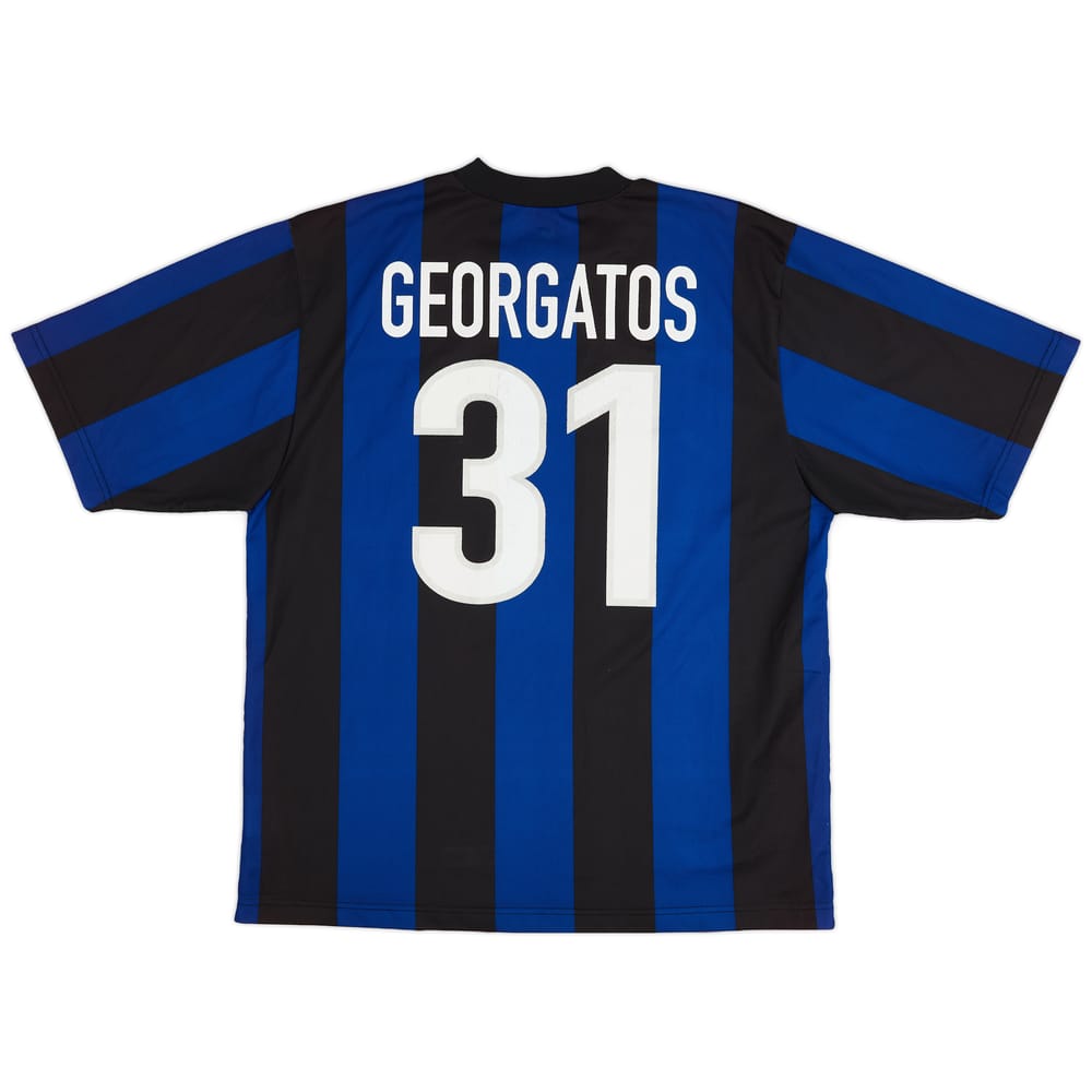 1999-00 Inter Milan Basic Home Shirt Georgatos #31 - 5/10 - (L)