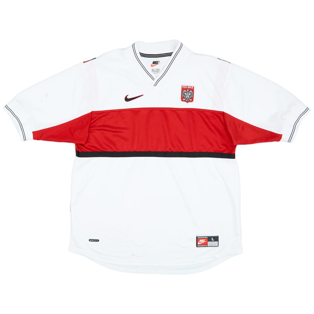 1998-99 Poland Home Shirt - 8/10 - (L)