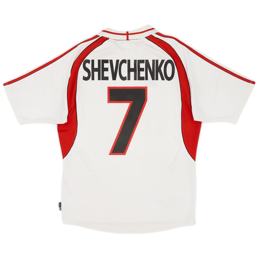 2000-02 AC Milan Away Shirt Shevchenko #7 - 6/10 - (M)