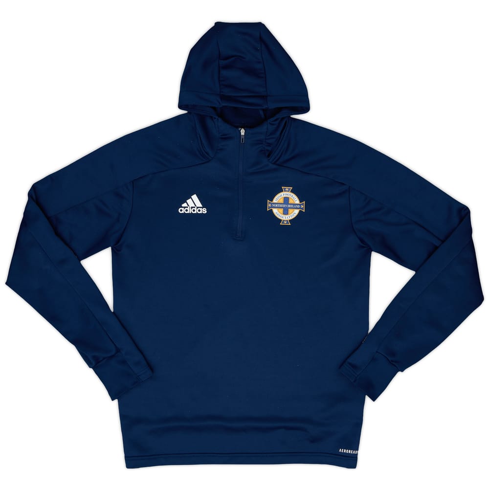 2019-20 Northern Ireland adidas 1/4 Zip Training Top - 9/10 - (M)