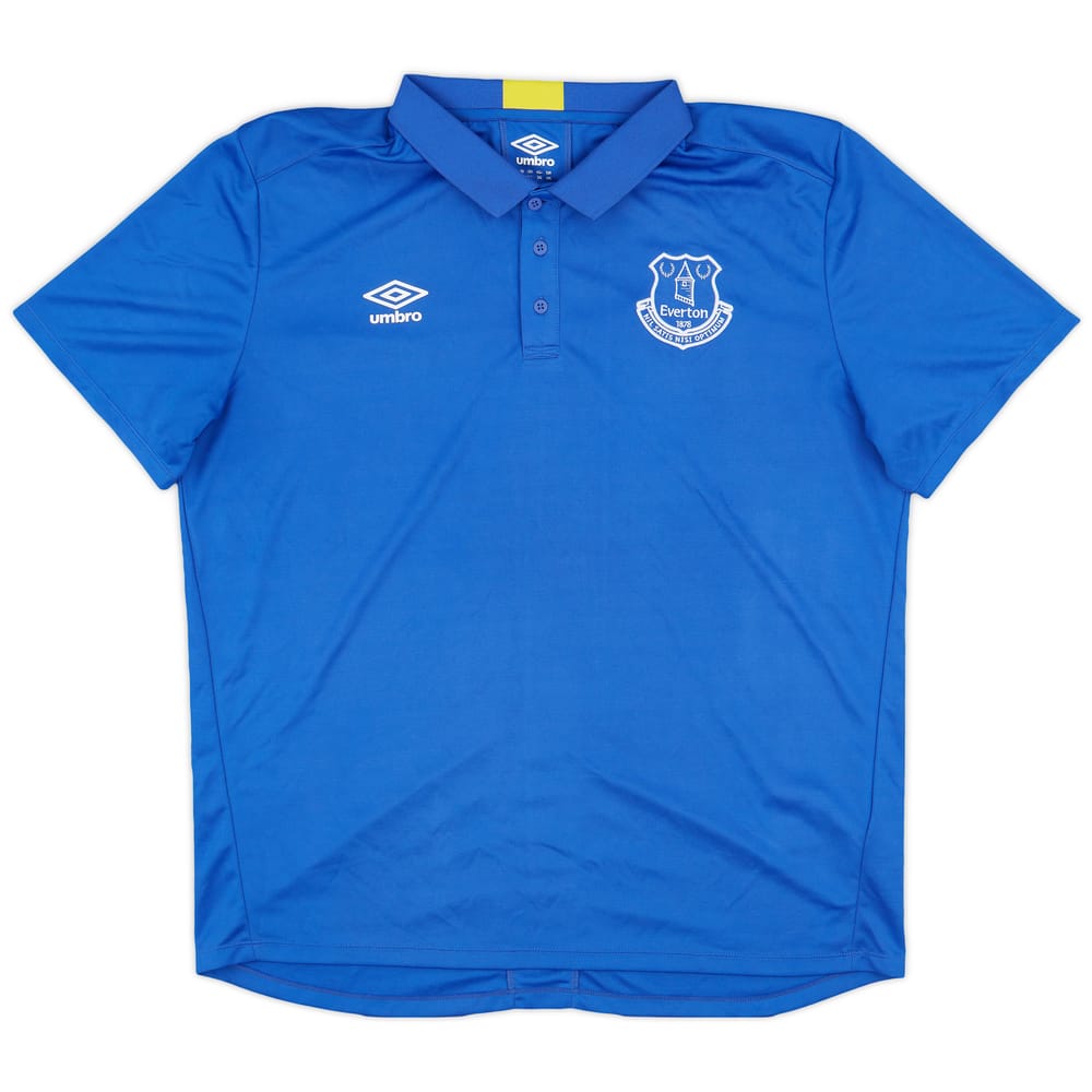 2018-19 Everton Umbro Polo Shirt - 7/10 - (XXL)