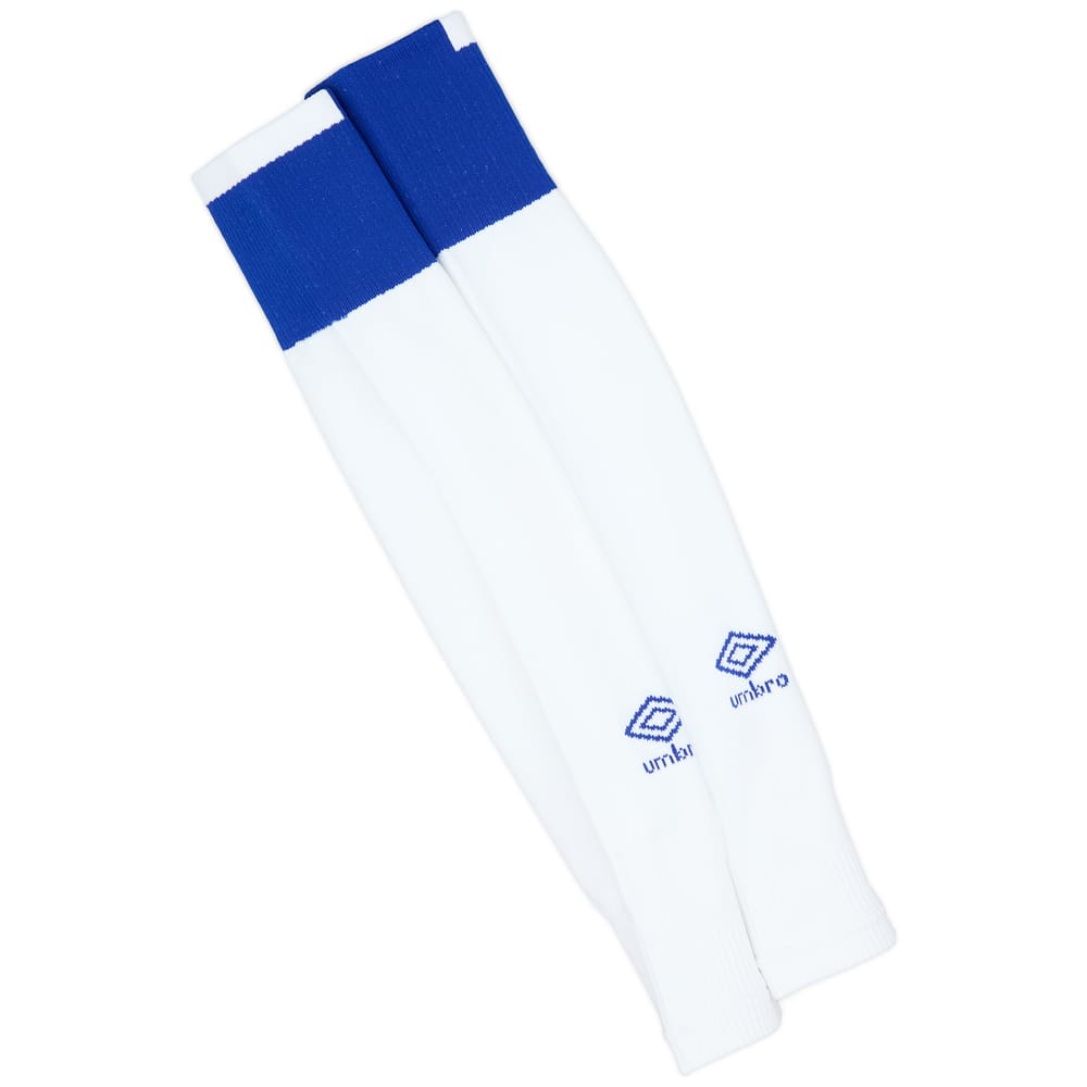 2019-20 Everton Home Footless Socks (Adults)