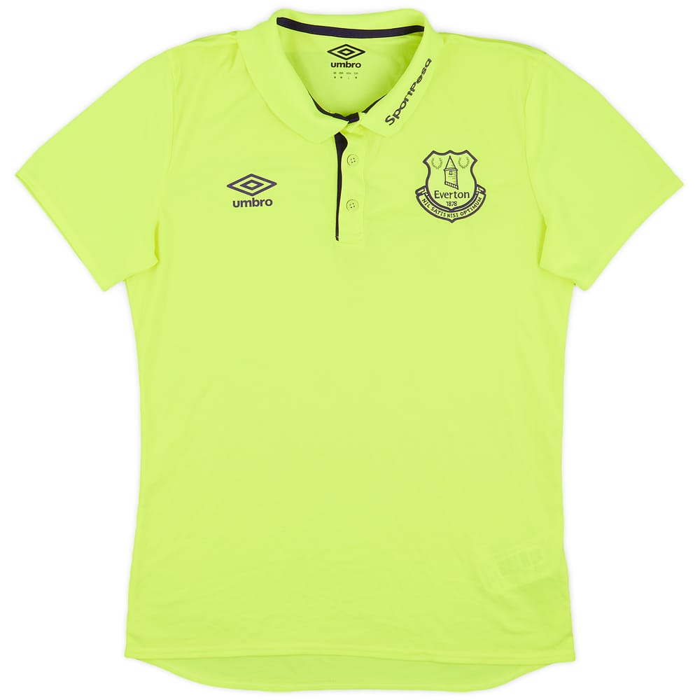 2018-19 Everton Umbro Polo Shirt - 9/10 - (M)