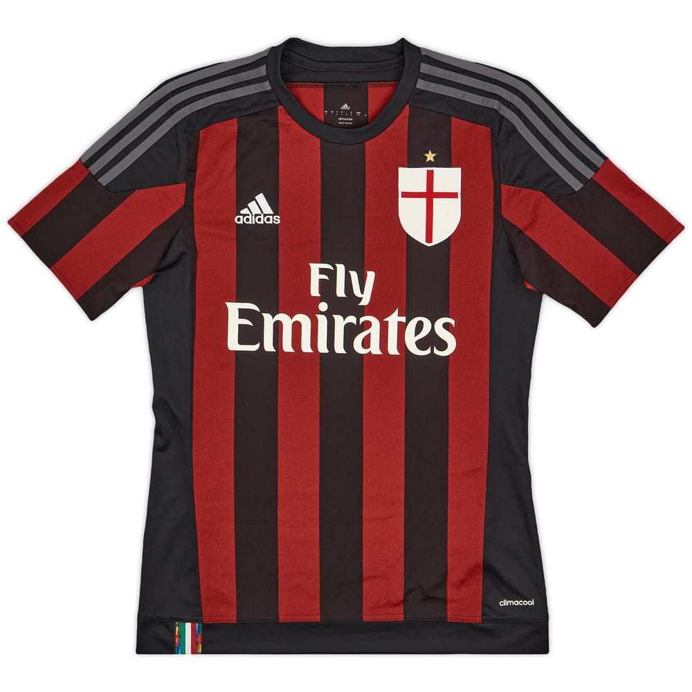 2015-16 AC Milan Home Shirt - 8/10 - (S)