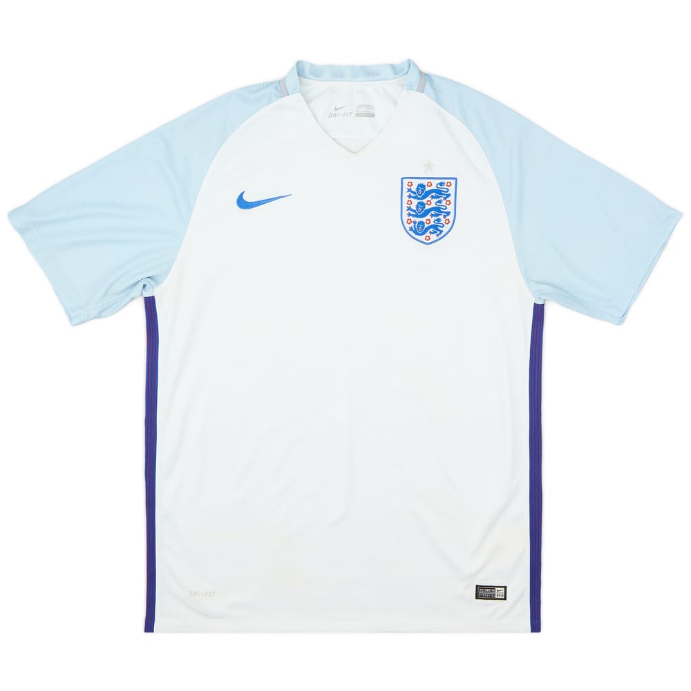 2016-17 England Home Shirt - 5/10 - (XL)