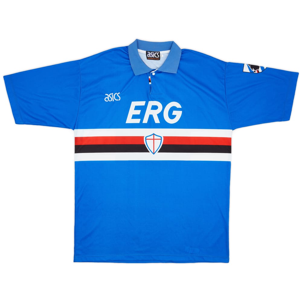 1992-94 Sampdoria Home Shirt - 8/10 - (XXL)