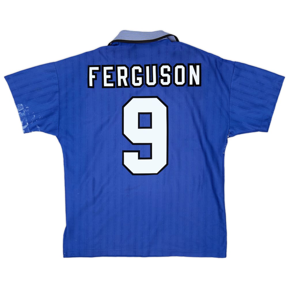 1995-97 Everton Home Shirt Ferguson #9 - 4/10 - (L)