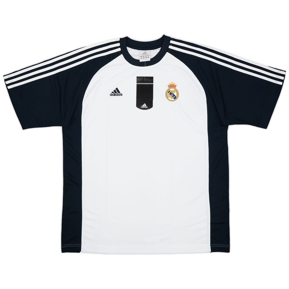2003-04 Real Madrid Basketball adidas Training Shirt (M)