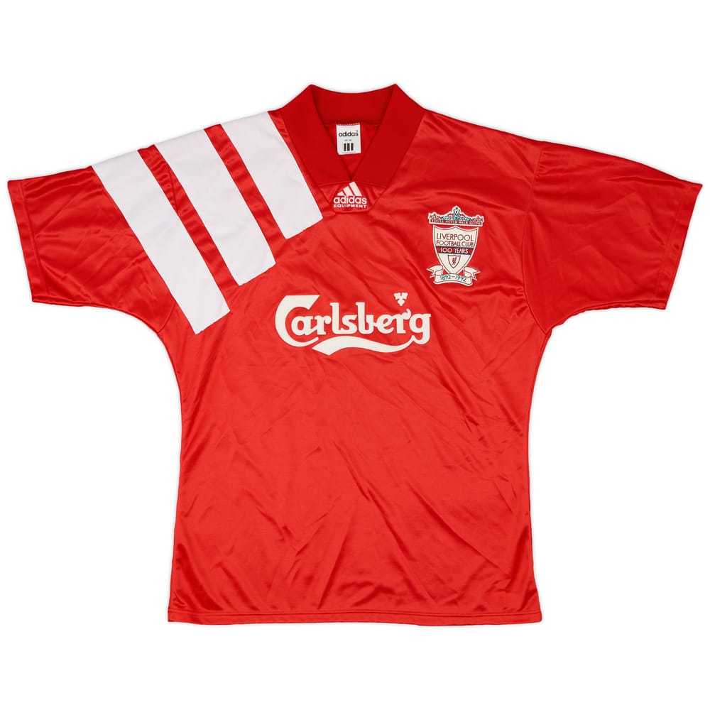 1992-93 Liverpool Centenary Home Shirt - 8/10 - (M/L)