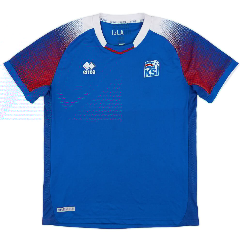2018-19 Iceland Home Shirt - 8/10 - (L)