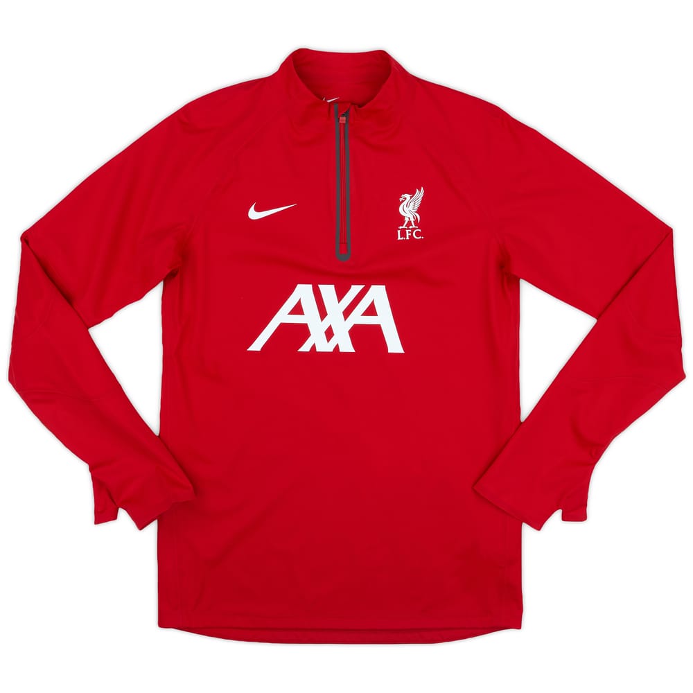 2023-24 Liverpool Player Issue 1/4 Zip Training Top - As New (S)