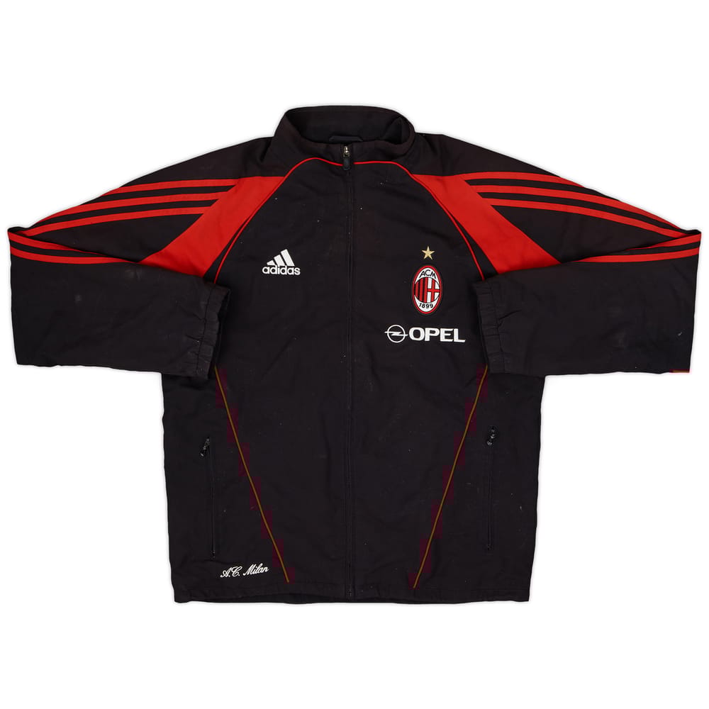 2005-06 AC Milan adidas Track Jacket - 7/10 - (M)