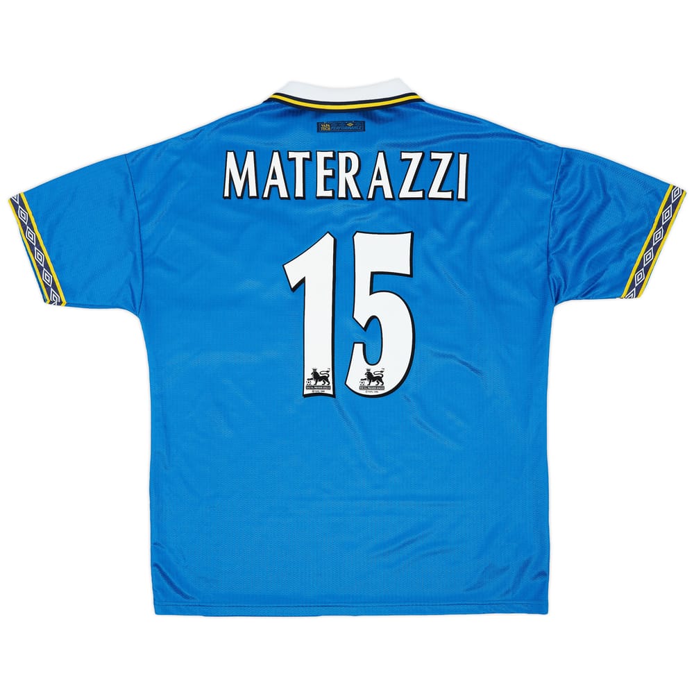 1997-99 Everton Home Shirt Materazzi #15 - 9/10 - (XXL)
