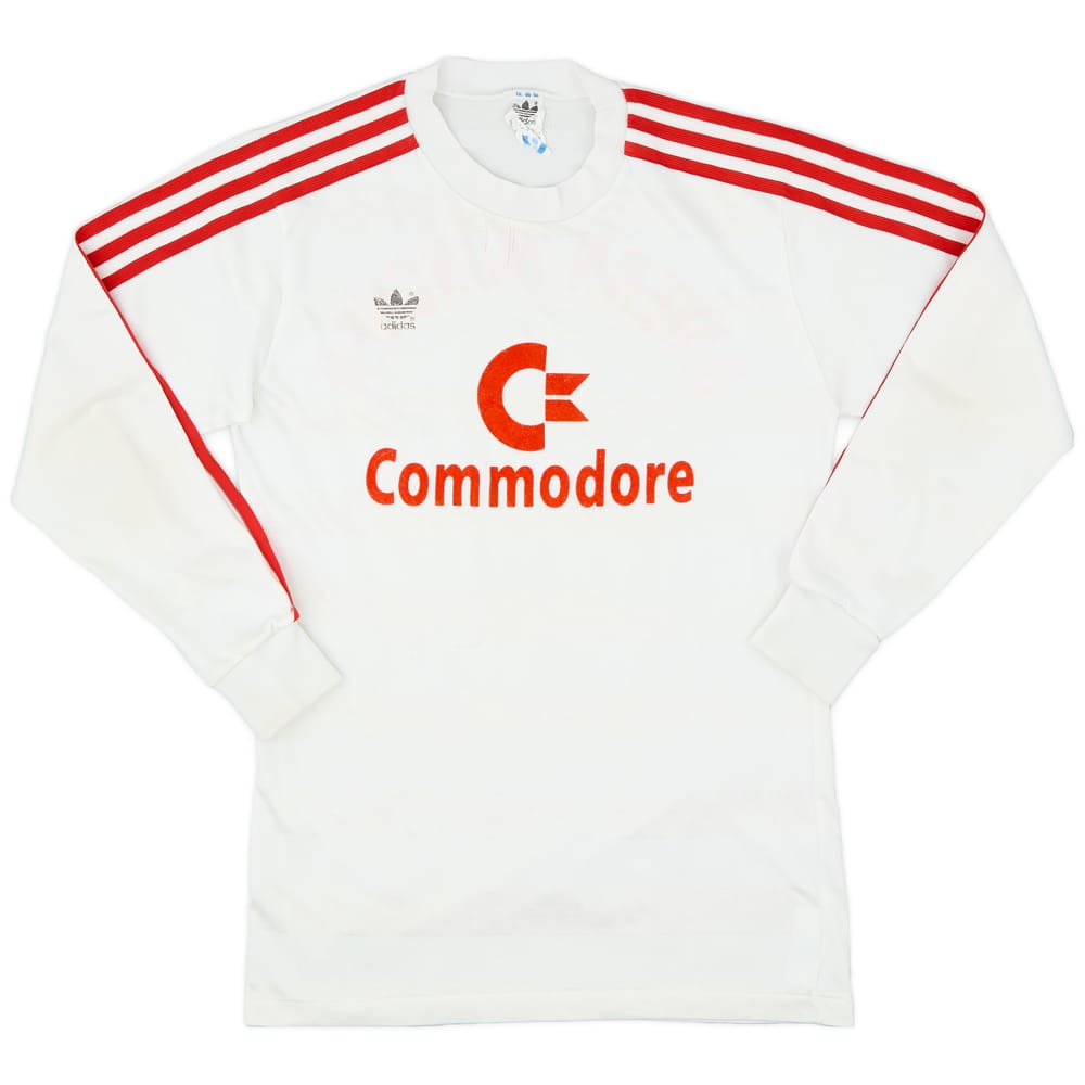 1984-89 Bayern Munich Away L/S Shirt - 6/10 - (S)