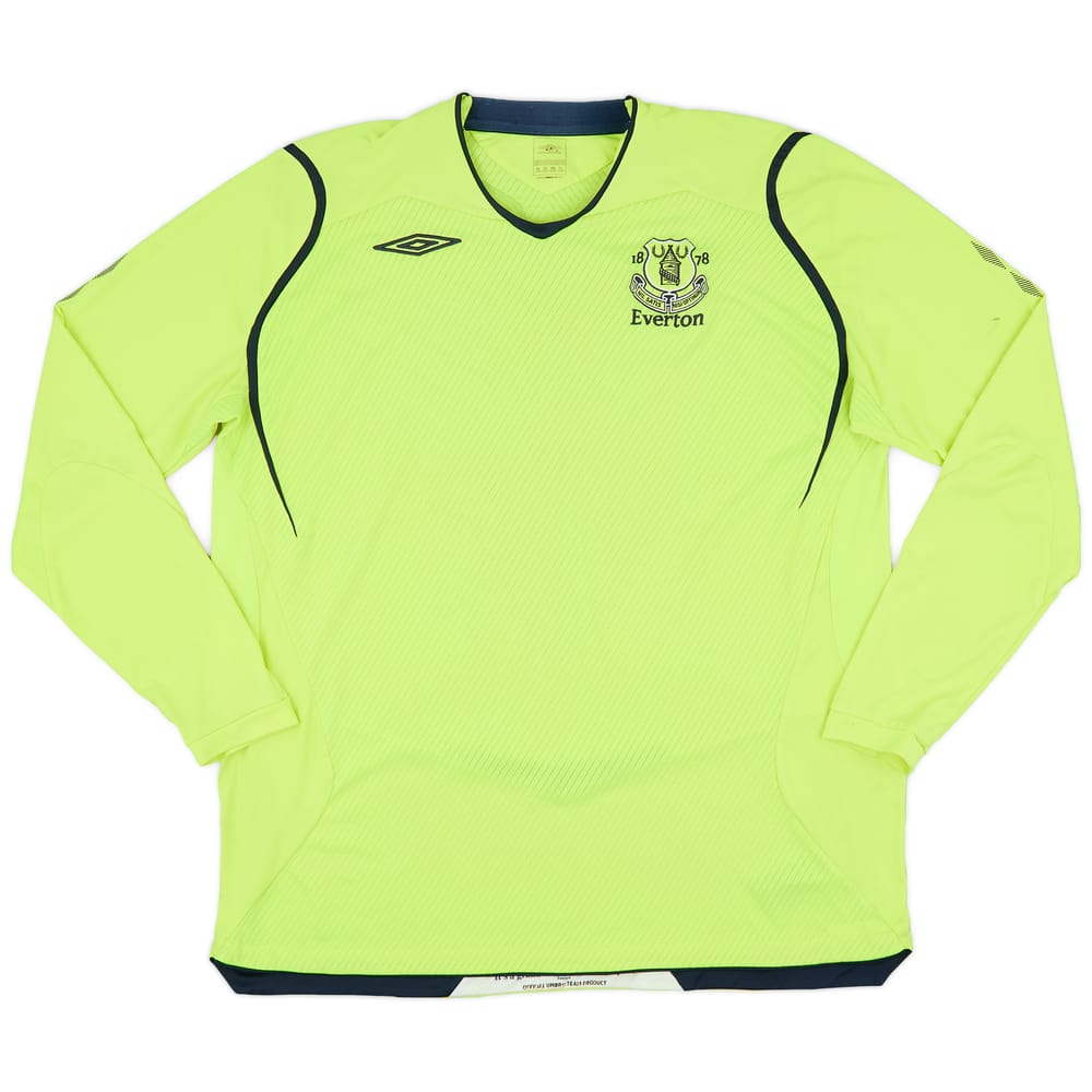 2008-09 Everton Third L/S Shirt - 7/10 - (XXL)