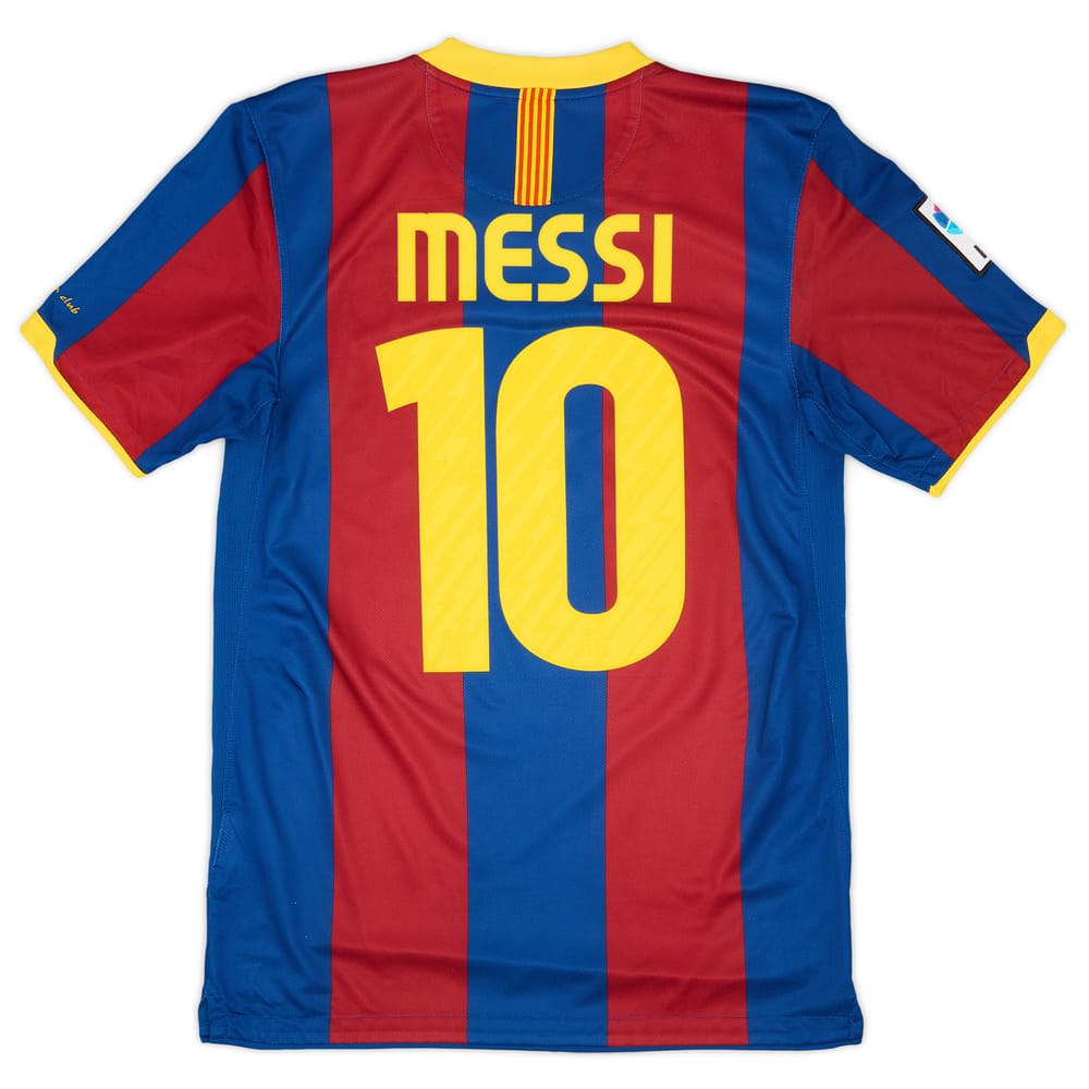 2010-11 Barcelona Home Shirt Messi #10 - 8/10 - (S)