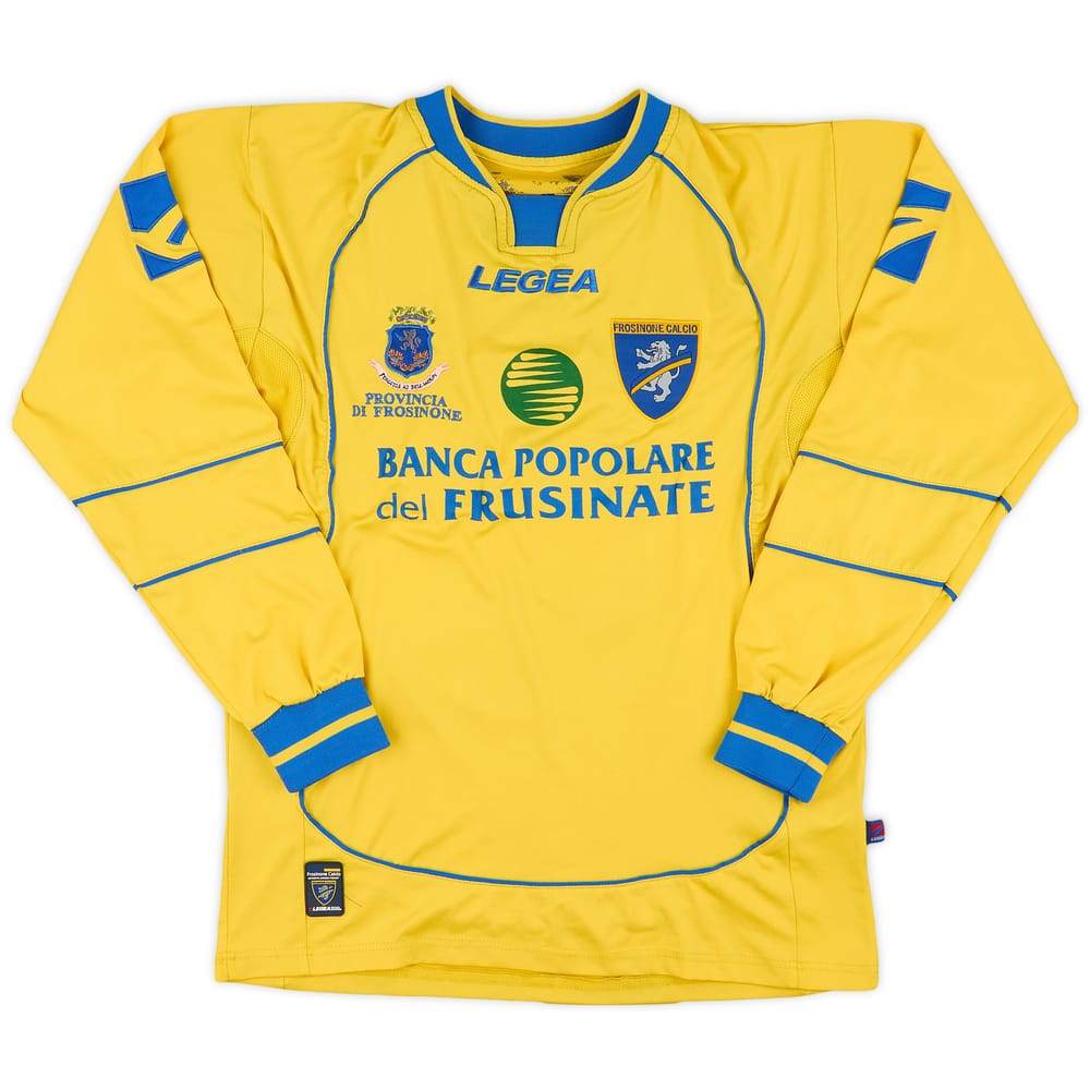 2011-13 Frosinone Signed Home L/S Shirt Zappino #30 - 5/10 - (L)