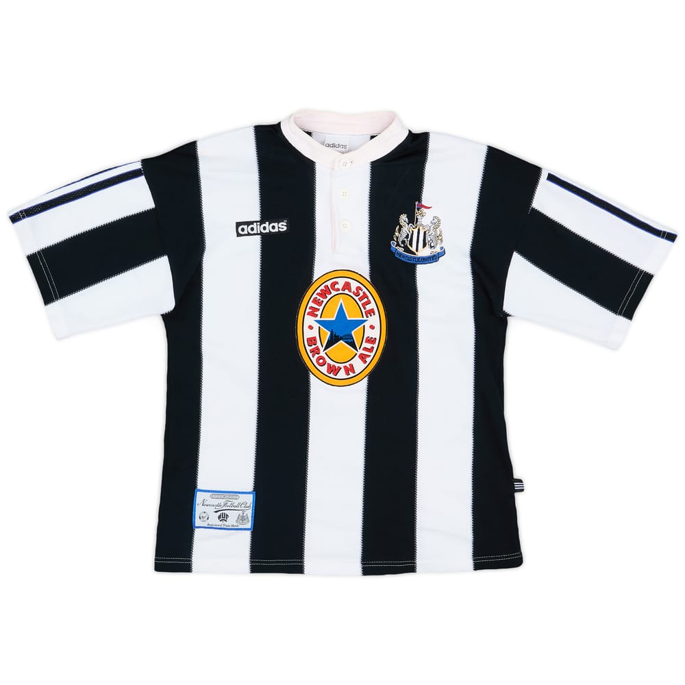 1995-97 Newcastle Home Shirt - 6/10 - (XL.Boys)