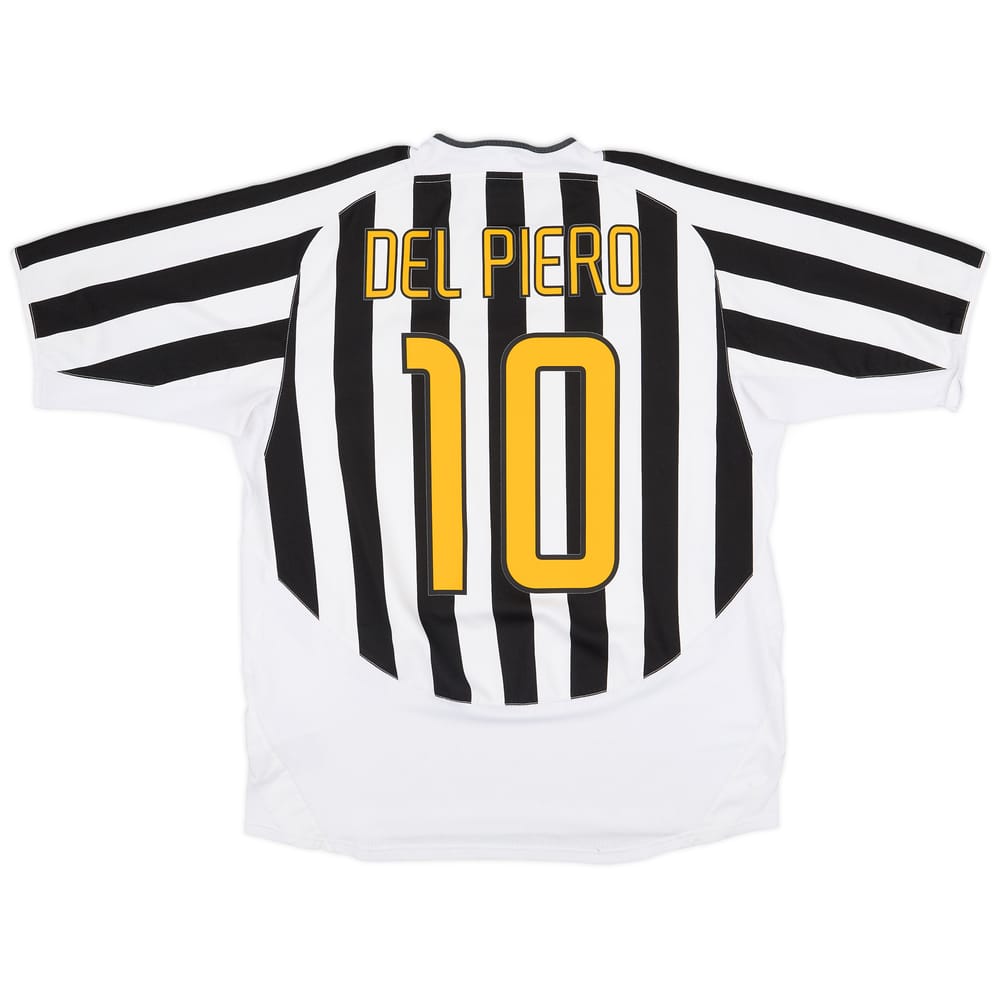 2003-04 Juventus Home Shirt Del Piero #10 - 6/10 - (XL)