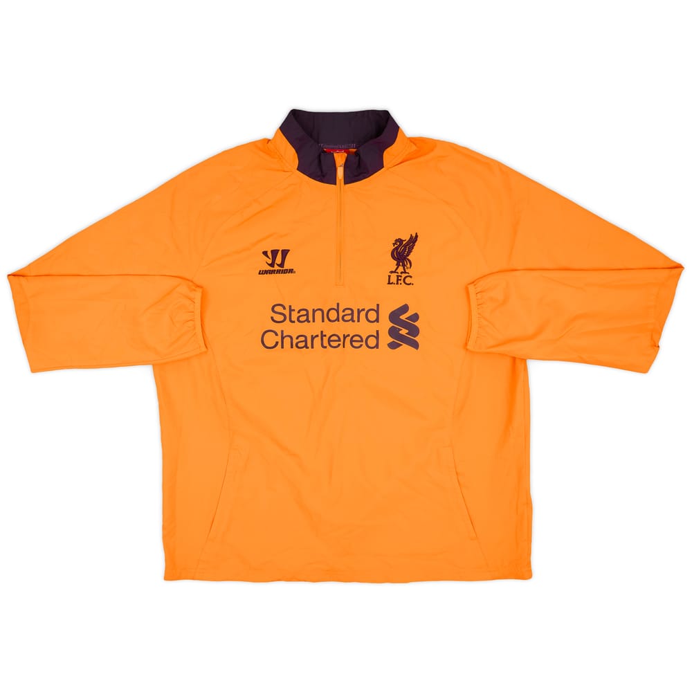 2012-13 Liverpool Warrior 1/4 Zip Training Top - 8/10 - (L)