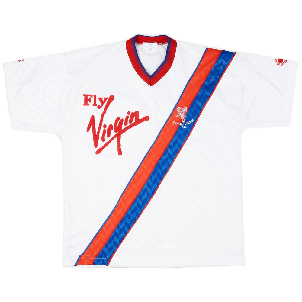 1989-90 Crystal Palace Away Shirt - 9/10 - (L)