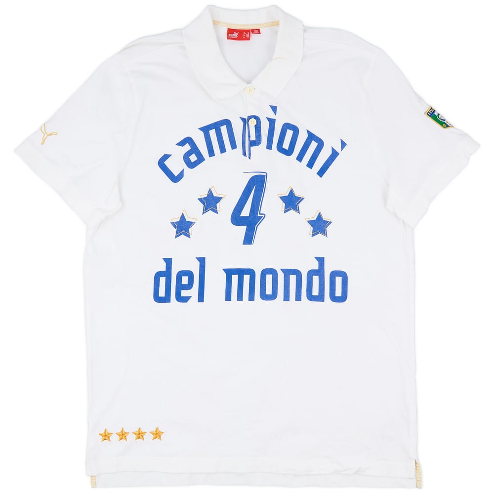 2006 Italy Puma 'Campioni del Mondo' Graphic Tee - 7/10 - (XL)