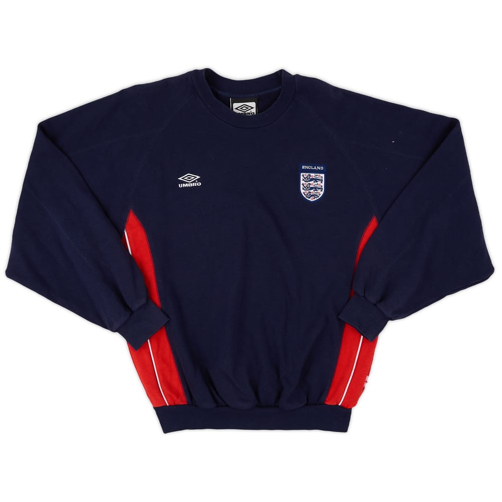 2002-03 England Umbro Sweat Top - 8/10 - (Y)