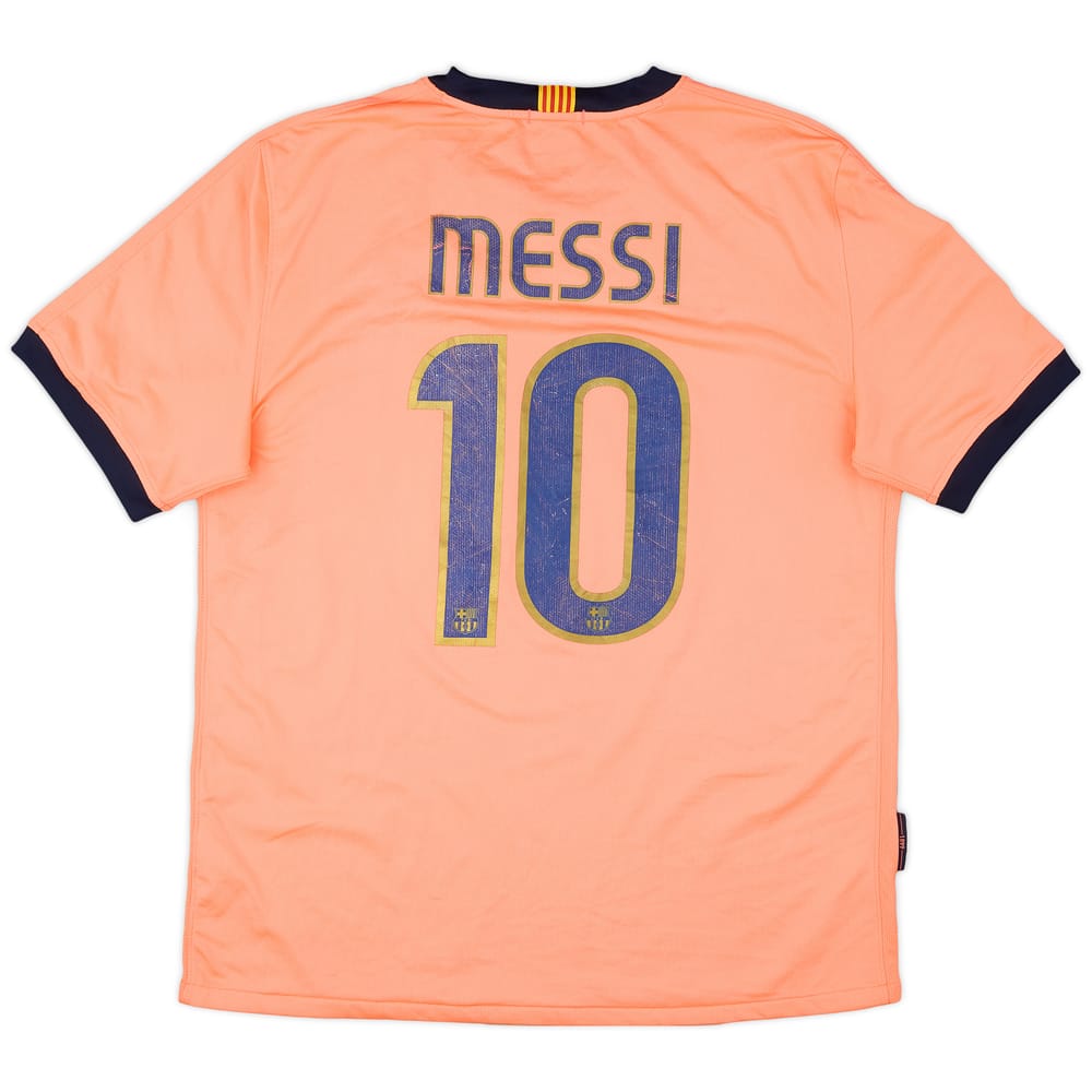 2009-10 Barcelona Away Shirt Messi #10 - 6/10 - (L)