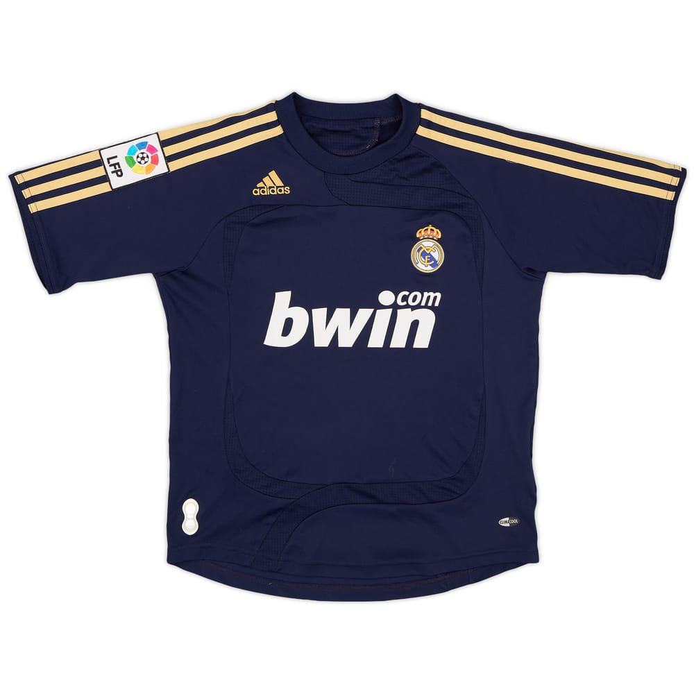 2007-08 Real Madrid Away Shirt - 8/10 - (S.Boys)