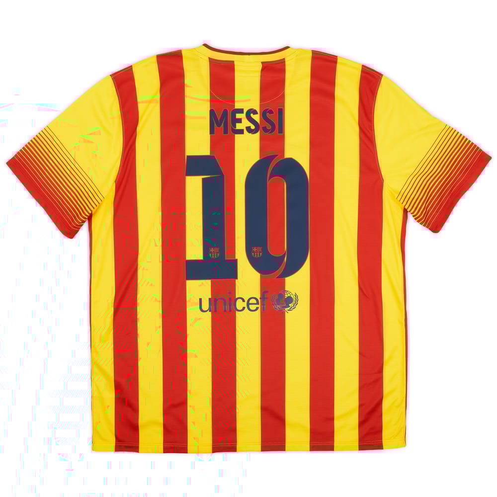 2013-15 Barcelona Away Shirt Messi #10 - 8/10 - (XXL)