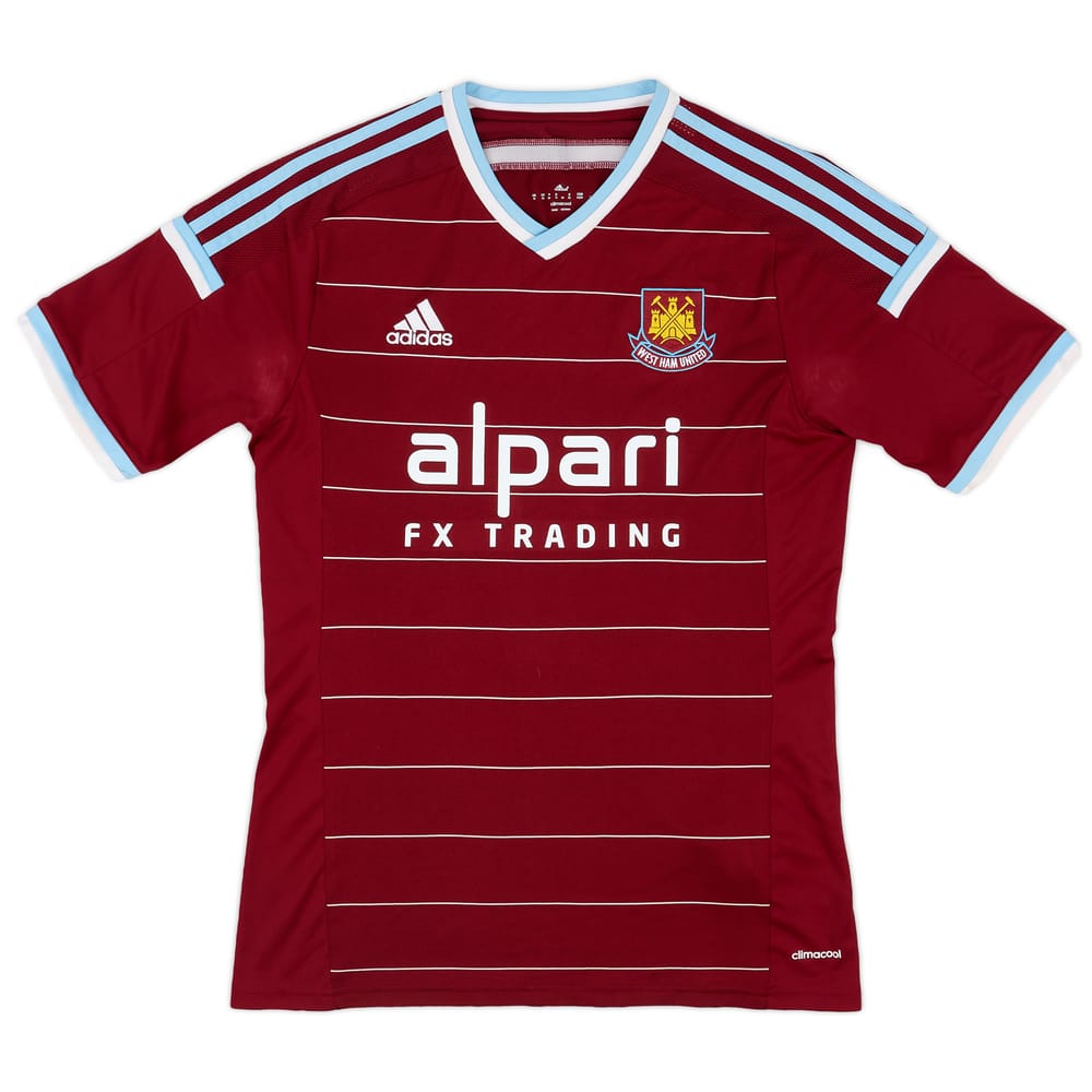 2014-15 West Ham Home Shirt - 9/10 - (M)