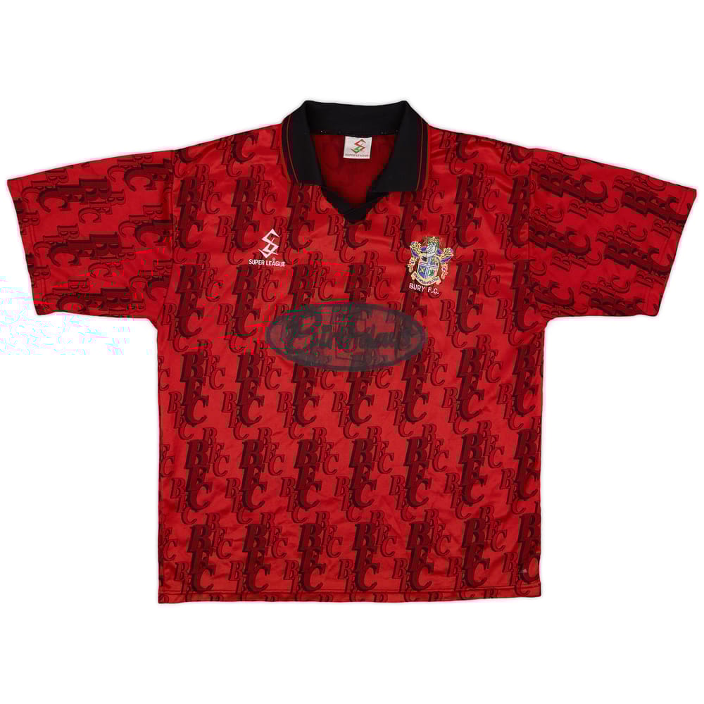1997-98 Bury Away Shirt - 4/10 - (XL)