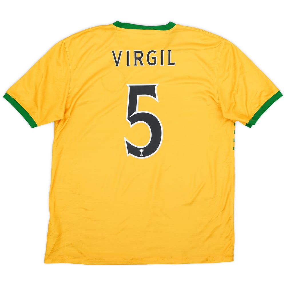 2013-14 Celtic Away Shirt Virgil #5 - 6/10 - (L)
