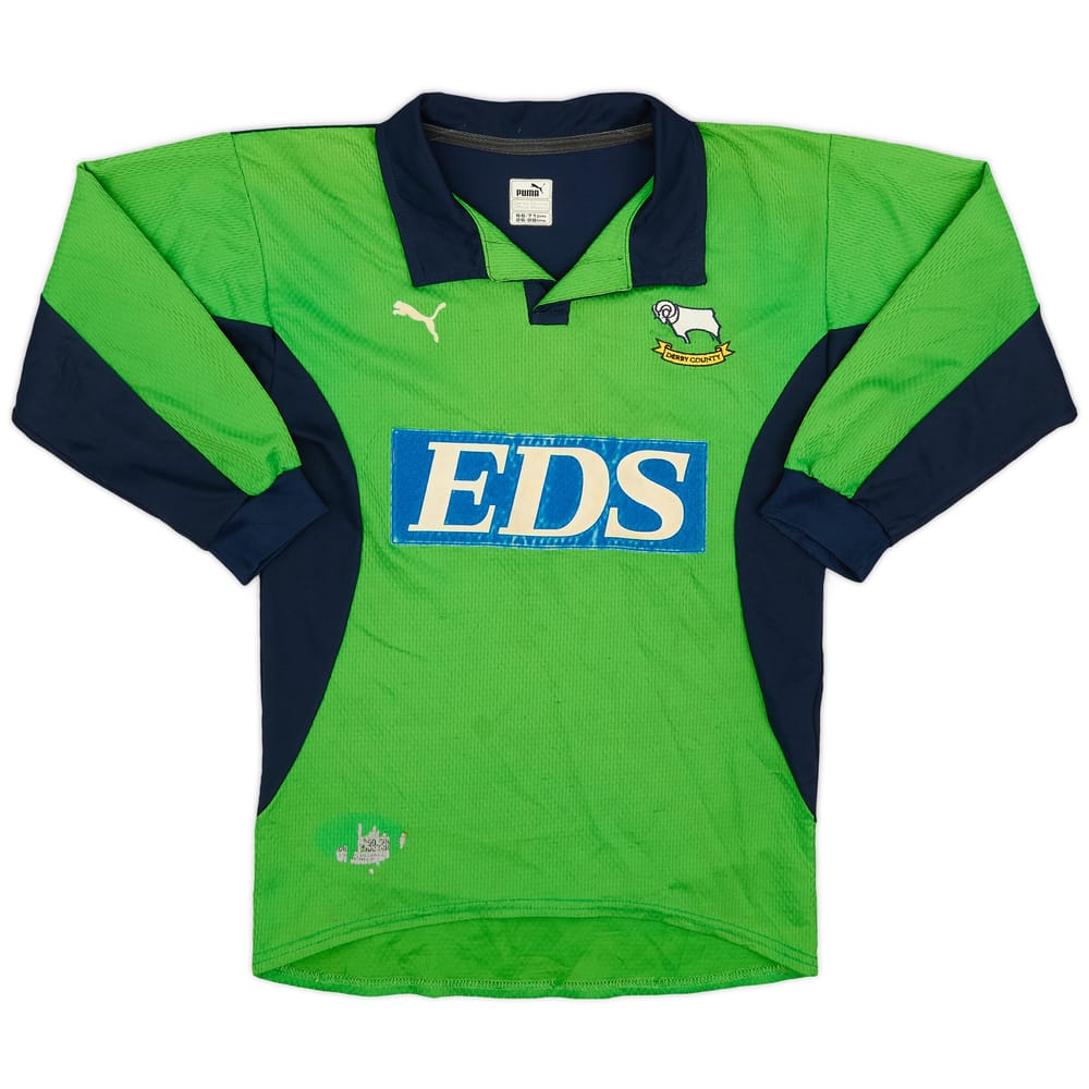 1999-00 Derby County GK Shirt - 7/10 - (M.Boys)