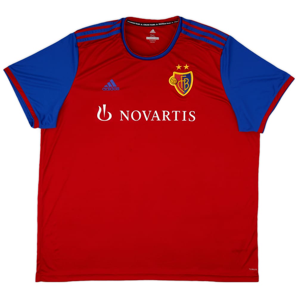 2019-20 FC Basel Home Shirt - 9/10 - (3XL)
