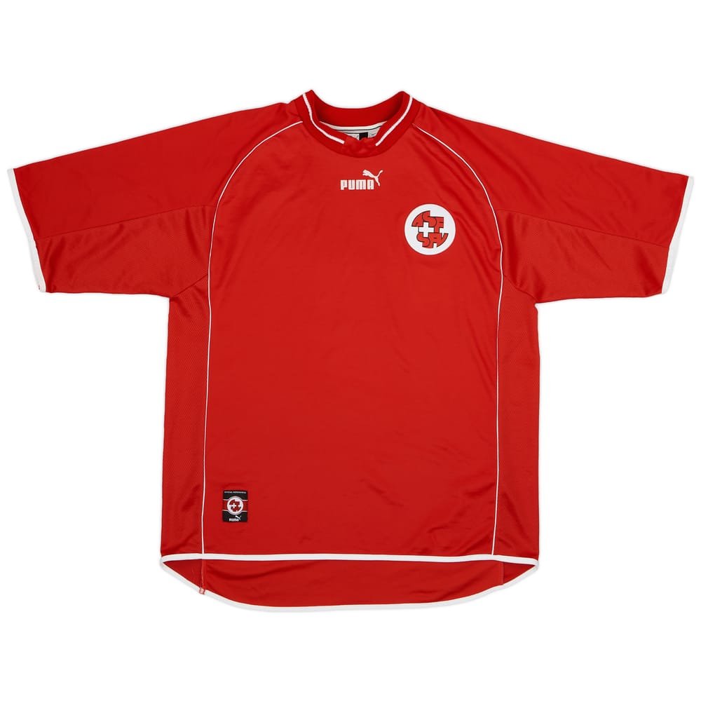 2000-01 Switzerland Home Shirt - 9/10 - (XL)