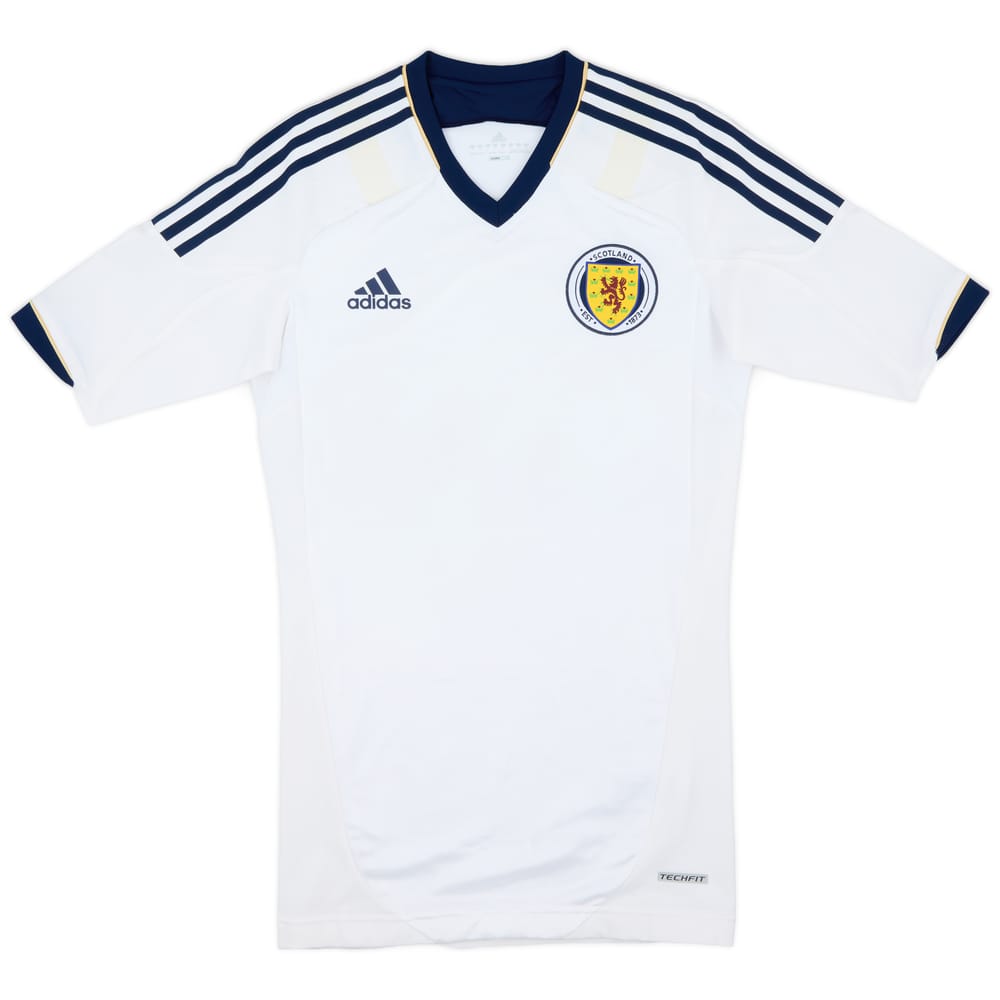 2012-14 Scotland Player Issue Techfit Away Shirt - 9/10 - (S)