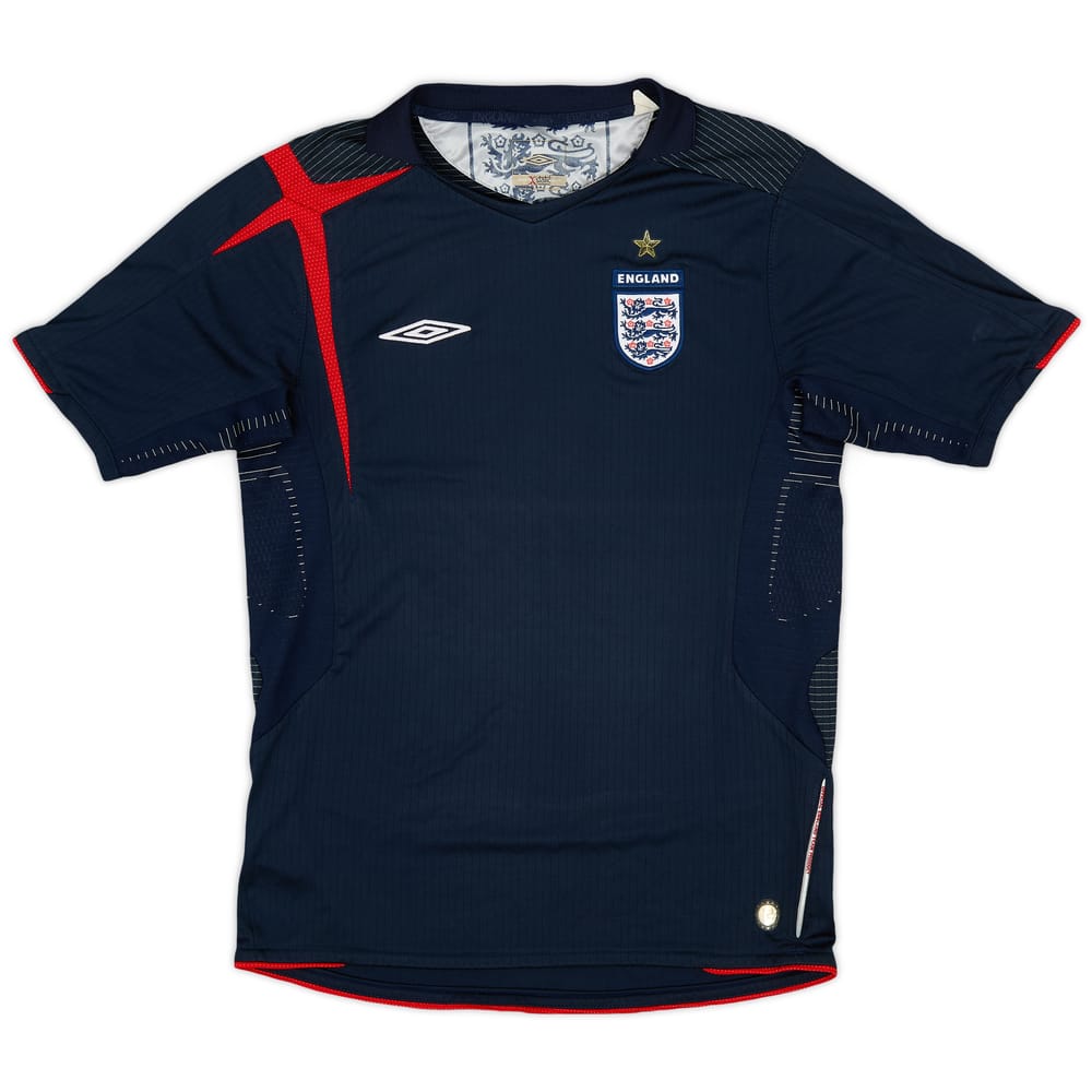2006-08 England GK S/S Shirt - 9/10 - (M.Boys)
