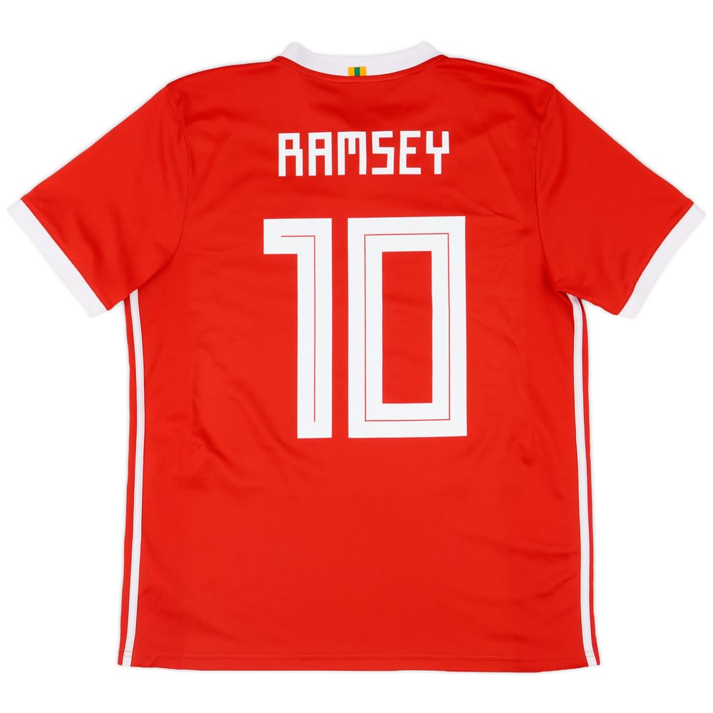 2016-17 Wales Home Shirt Ramsey #10 - 9/10 - (L)