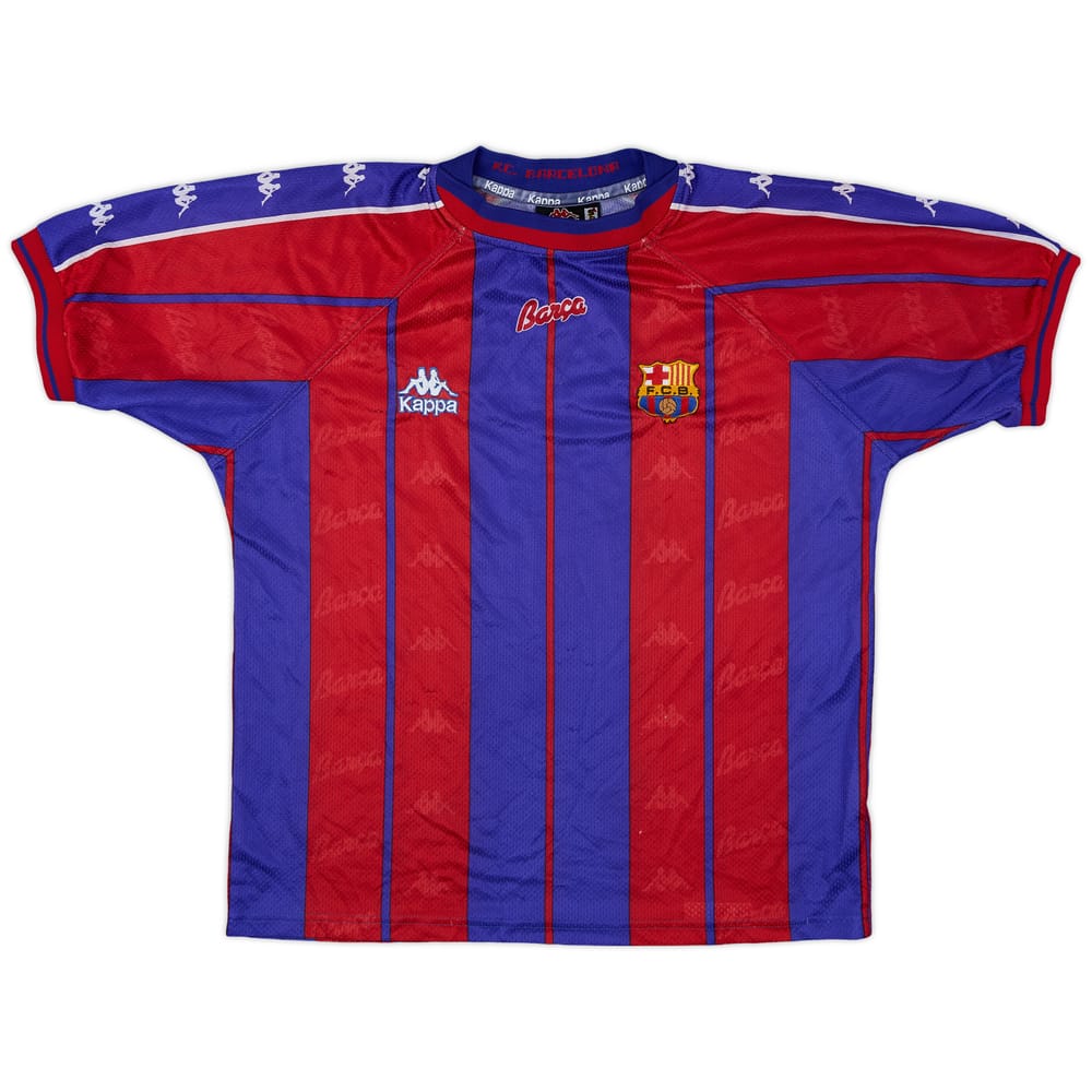 1997-98 Barcelona Home Shirt - 5/10 - (S)