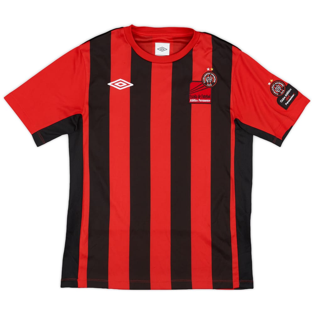 2010 Athletico Paranaense 'Escola de Futebol' Umbro Training Shirt - 9/10 - (S)