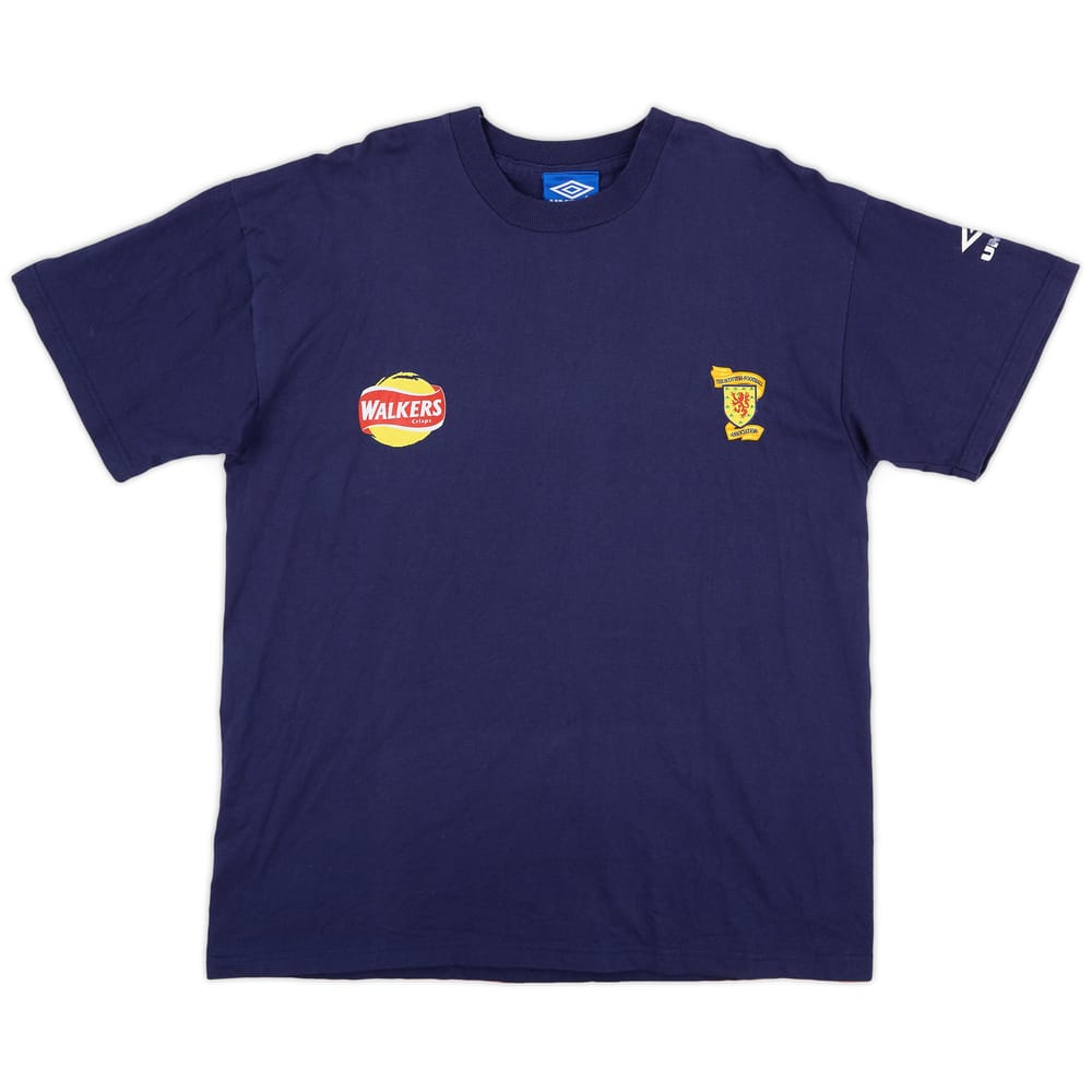 1998 Scotland Umbro Cotton Tee - 8/10 - (XL)