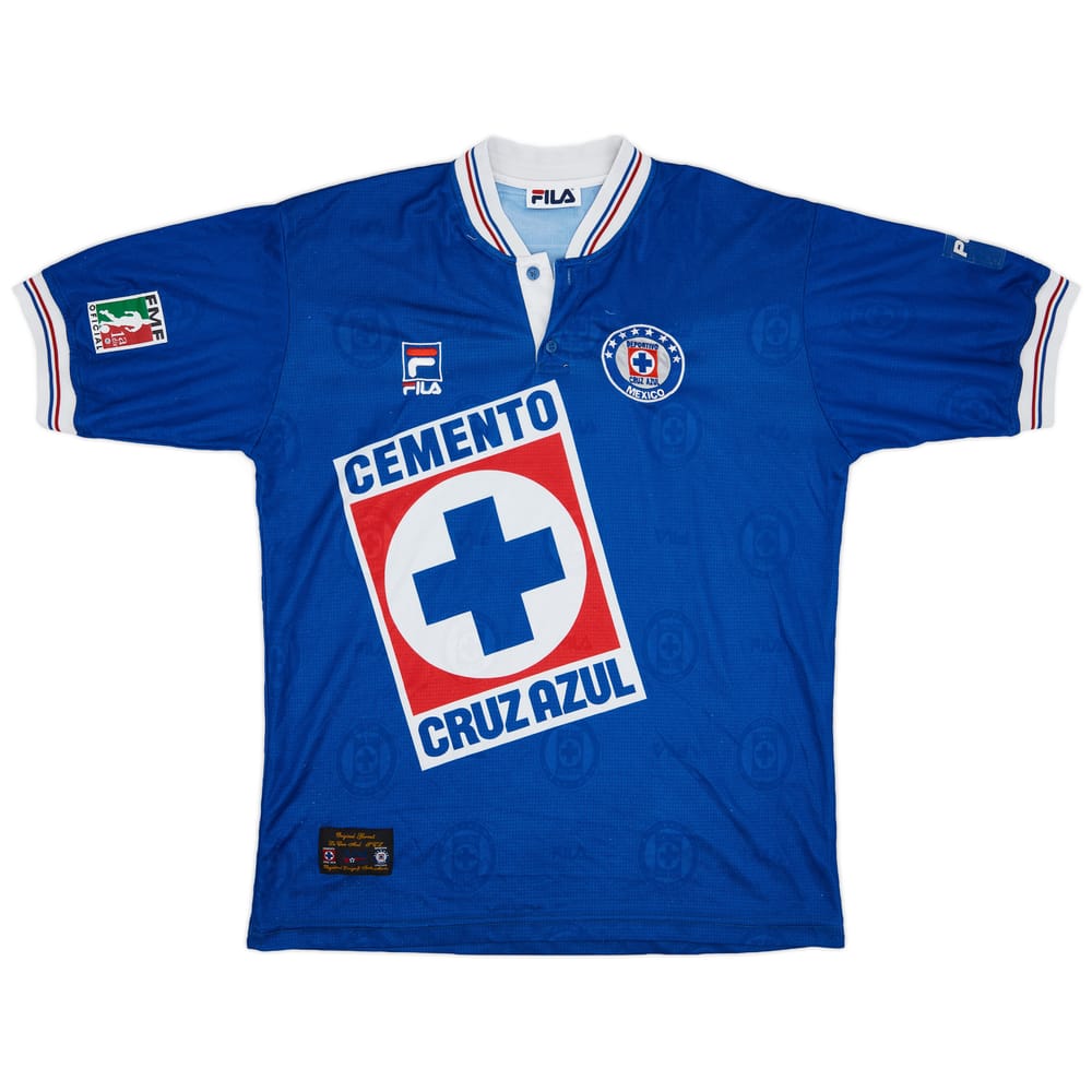 1998-99 Cruz Azul Home Shirt - 8/10 - (L)