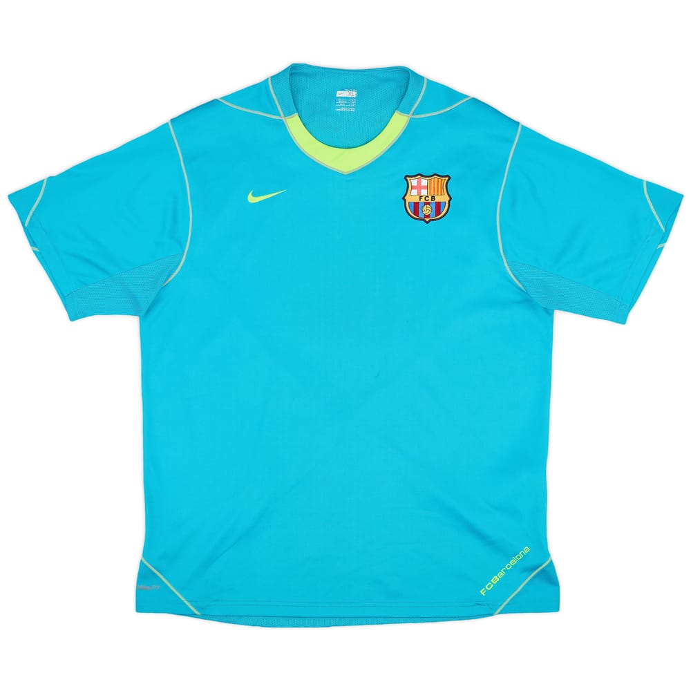 2007-08 Barcelona Nike Training Shirt - 8/10 - (XL)