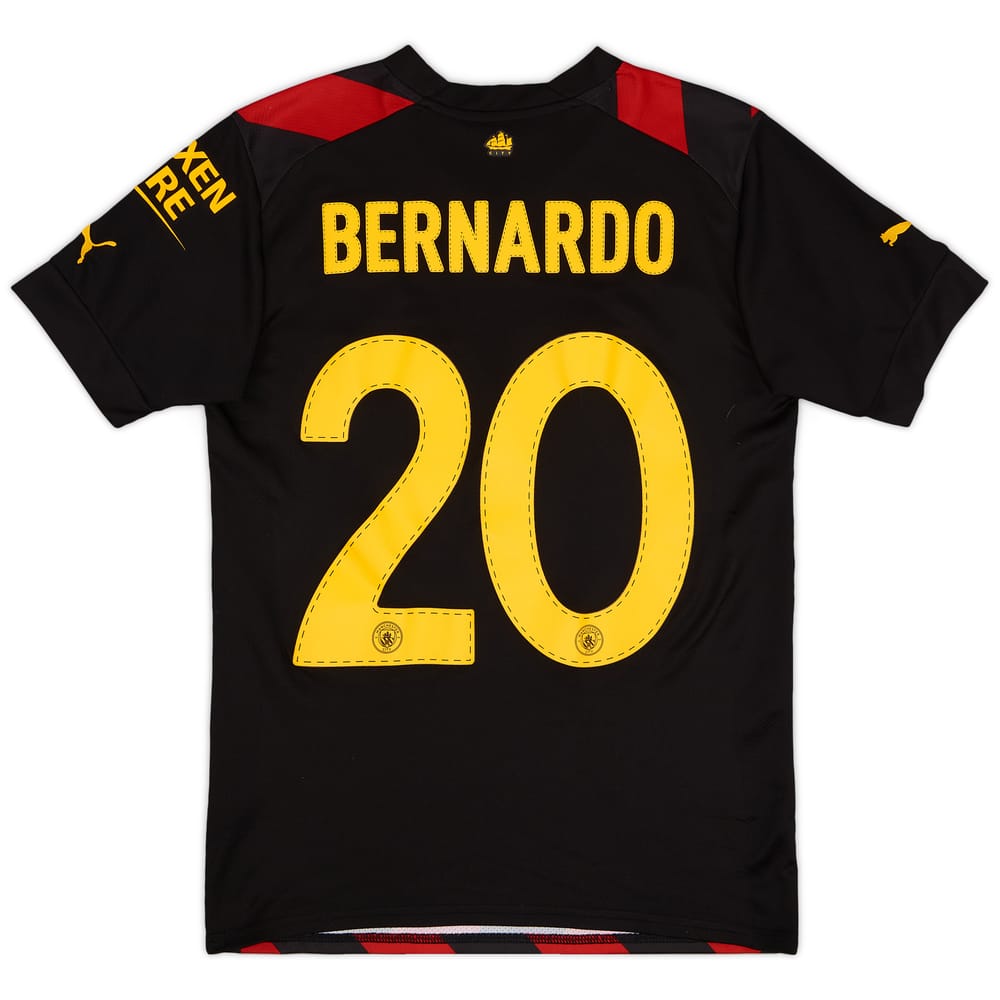 2022-23 Manchester City Away Shirt Bernardo #20 - 7/10 - (S)